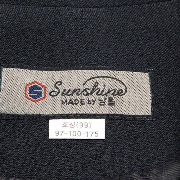 Korean Brand Sunshine 99 Women Blazer Jacket Pants Charcoal Gray NO SIZE TAGS - Picture 7 of 15